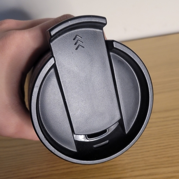 2016 Starbucks Classic Rose Gold Black Siren Mermaid Travel Coffee Mug - Picture 5 of 6